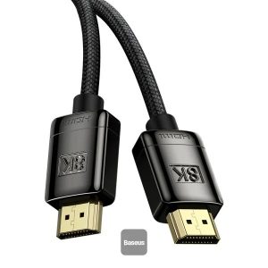 Baseus High Definition Series HDMI 8K to HDMI 8K Adapter Cable 5m Black