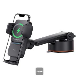 Baseus Qi 15W Wireless Car Phone Charger Holder Bracket Fast Charging Holder