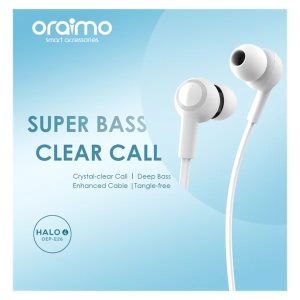 oraimo Halo 4 In-Ear Wired Headphones