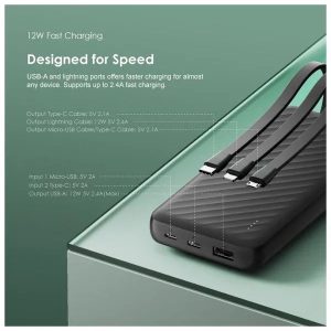 oraimo Slice Link 10000mAh 12W Power Bank