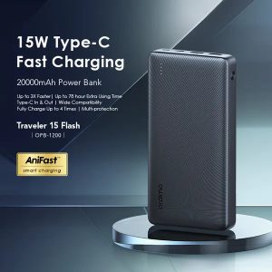 oraimo Traveler 15 Flash 20000mAh 15W Power Bank