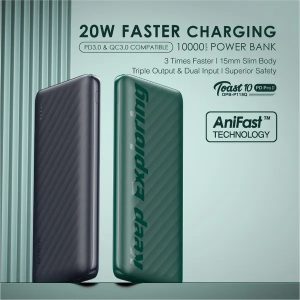 oraimo Toast 10 PD Pro II 10000mAh 20W Power Bank