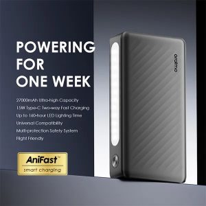 oraimo Traveler 3 Lit 27000mAh 15W Power Bank - OPB-1270