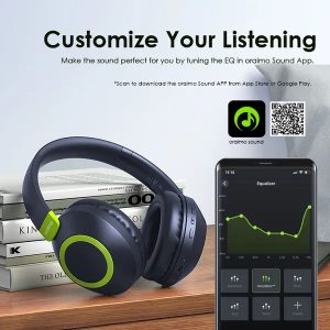 oraimo BoomPop2S ENC Over-Ear Wireless Headphones