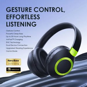 oraimo BoomPop2S ENC Over-Ear Wireless Headphones