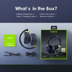 oraimo BoomPop2S ENC Over-Ear Wireless Headphones