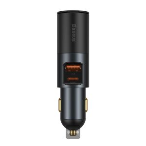 Baseus Share Together Fast Charge Car Charger with Cigarette Lighter Expansion Port U+C 120W