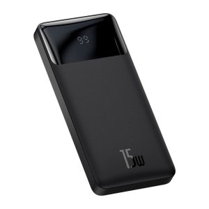 Baseus Bipow Series Digital Display Power Bank 15W - Black