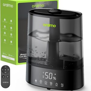 Oraimo Humidifiers 6L Top Fill Cool/Warm Mist Humidifier, Max 700ml/H