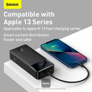 Baseus Bipow Digital Display Fast Charge Power Bank 30000mAh 20W | Overseas Edition PPBD050401