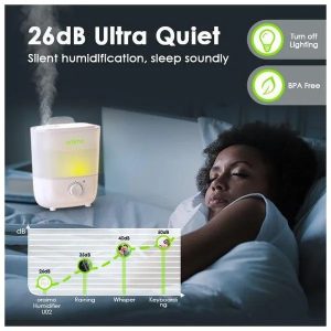 oraimo Ultrasonic Humidifier 2.5L 26dB Silent Humidifier