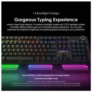 oraimo Hyper Type Wired Mechanical Keyboard