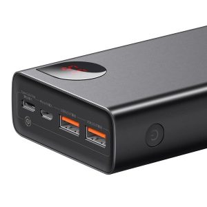 Baseus Adaman powerbank 2x USB / 1x USB Type C / 1x micro USB 20000mAh 65W Quick Charge 4.0 Power Delivery black (PPIMDA-D01)