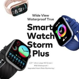 itel 2.01" HD Water Proof ISW-015 Storm Plus Smart Watch Blue
