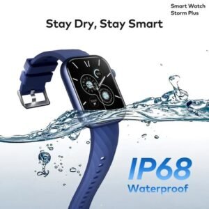 itel 2.01" HD Water Proof ISW-015 Storm Plus Smart Watch Blue