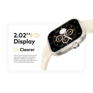 itel Smart Watch ISW-023 2.02" HD Storm Ultra Scratch & Water Proof Black