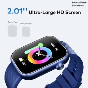 itel 2.01" HD Water Proof ISW-015 Storm Plus Smart Watch Blue