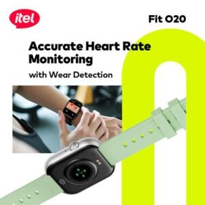 itel Smart Watch Fit O20 2.04" HD Display IP68 AI-Powered Blue