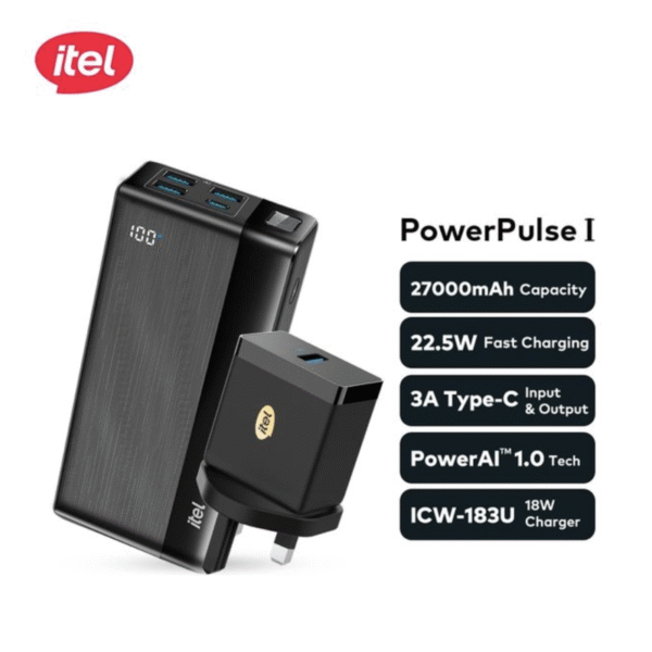 Itel 27000mAh PowerPluse Fast Bundle - Image 3