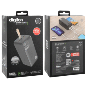 Digifon Silverback1 50000mAh Super-Fast Charging 22.5w Power Bank