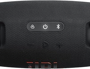 JBL Xtreme 4 - Portable Bluetooth Speaker, Powerful Sound and Deep Bass, IP67 Waterproof, 24 Hours of Playtime, Powerbank, PartyBoost for Multi-Speaker Pairing (Black)