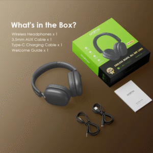 ORAIMO OHP 317 BLACK HEADPHONES