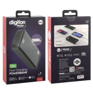 Digifon Mate 2 20,000mAh Fast Charging 15W Power Bank