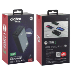 Digifon Mate3 30,000mAh Fast Charging 22.5W Power Bank