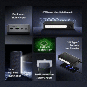 ORAIMO POWER BANK 27000mah +15w OPB-1270