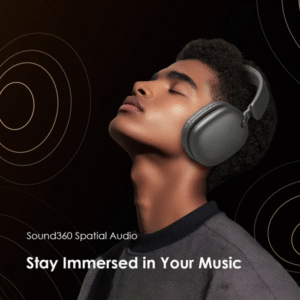 ORAIMO OHP 317 BLACK HEADPHONES