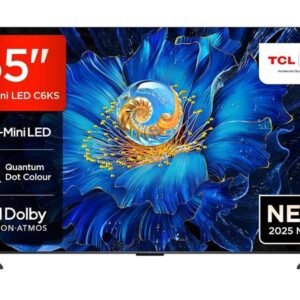 TCL 65 INCHES QD-Mini LED 4K HDR Smart TV 65C6KS