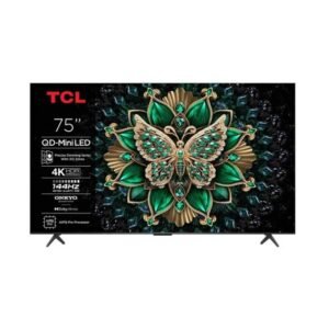 TCL 75 INCHES QD-Mini LED 4K HDR Smart TV 75C6KS